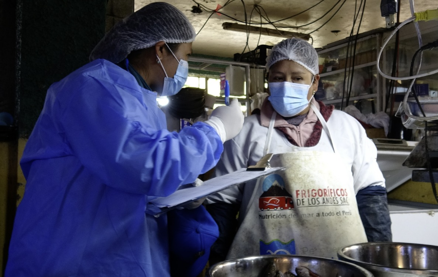 Juliaca | Realizan inspección sanitaria en mercados por Semana Santa Juliaca | Realizan inspección sanitaria en mercados por Semana Santa