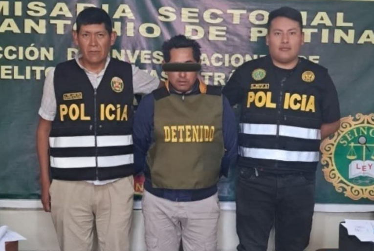 Putina | Detienen a padrastro acusado de agredir a dos niñas de 09 y 12 años