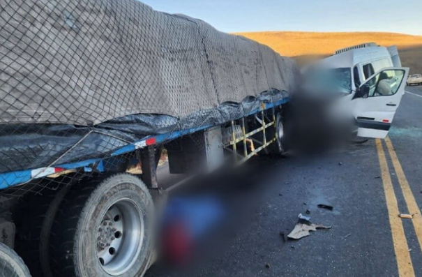 Yura | Accidente en la carretera Arequipa–Puno provoca víctimas y moviliza a equipos de rescate