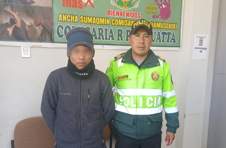 Puno | Adolescente denuncia haber sido víctima de abuso; PNP interviene a sospechoso