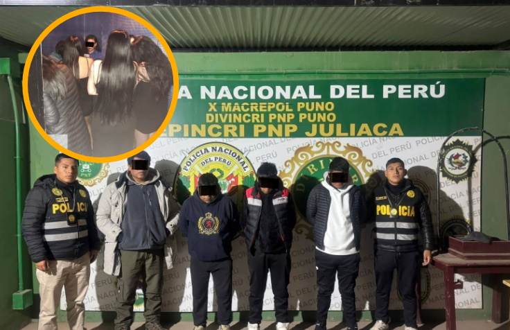 Puno | Caen cuatro implicados en red de explotación sexual tras operativo en club nocturno de Juliaca