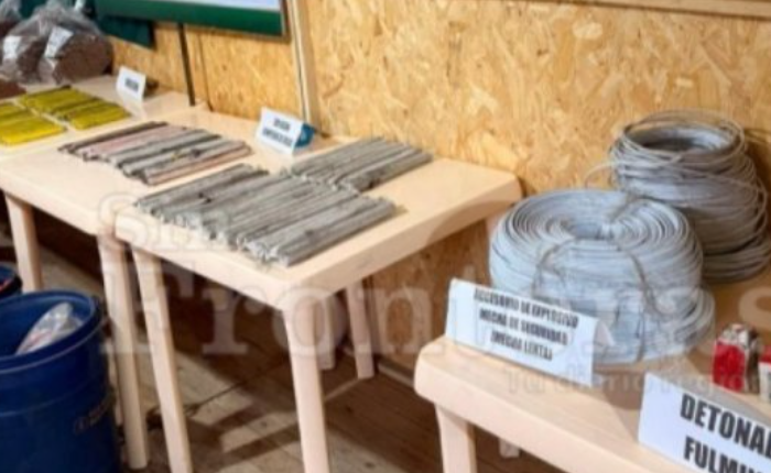 Ananea | Gran cantidad de explosivos son incautados en la mina La Rinconada Ananea | Gran cantidad de explosivos son incautados en la mina La Rinconada
