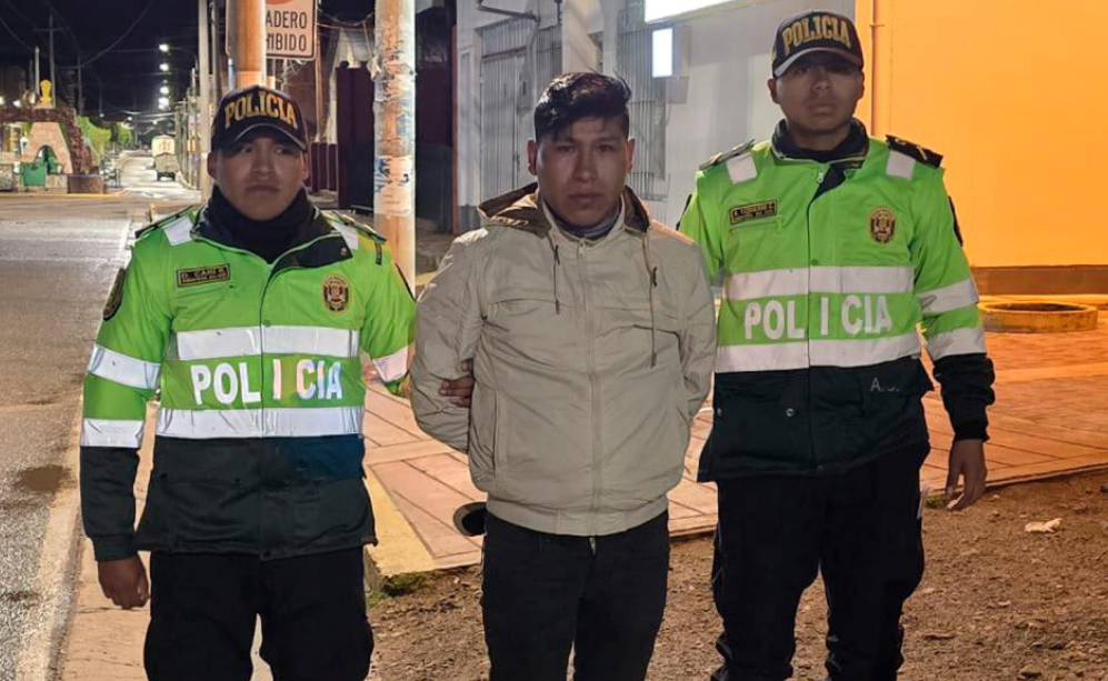 San Román | Policía captura a sujeto buscado por la justicia en control de identidad nocturno