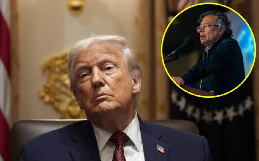 EE.UU. | Trump advierte a Petro y lo acusa de ser “hostil” hacia Washington